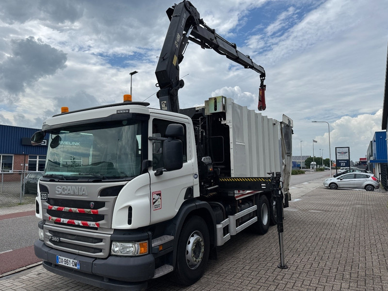 Scania P360 6x2, HIAB 188 E-3, SEMAT Evolupac - Мусоровоз: фото 5 Scania P360 6x2, HIAB 188 E-3, SEMAT Evolupac - Мусоровоз: фото 5