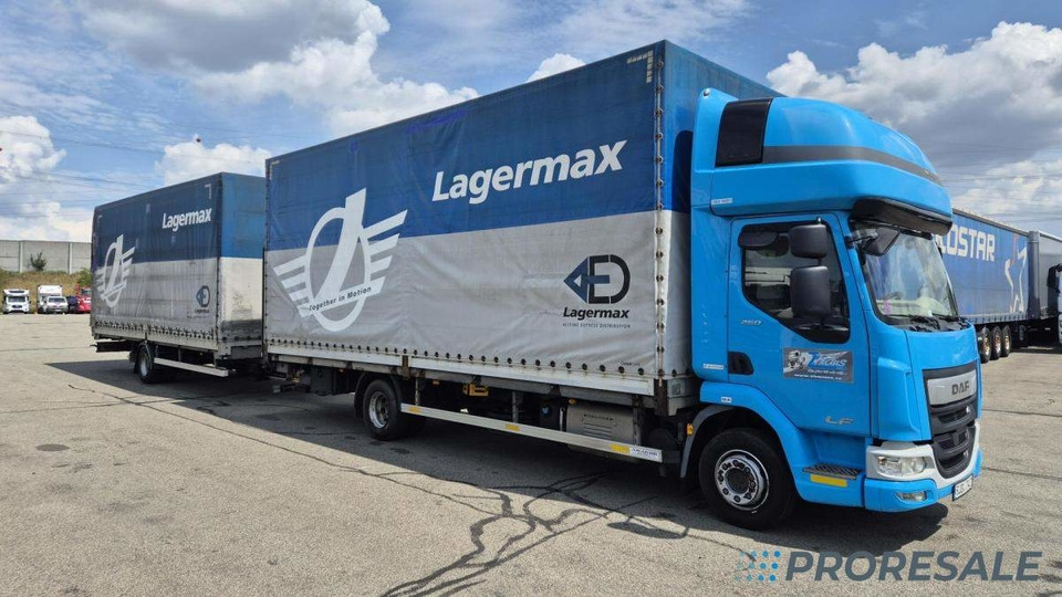 GTS PJT 10N 1-osý - prodejný jen s vozidlem DAF LF 260 FA EURO 6 D1853Z - cena je za celou soupravu - Тентованный прицеп: фото 2 GTS PJT 10N 1-osý - prodejný jen s vozidlem DAF LF 260 FA EURO 6 D1853Z - cena je za celou soupravu - Тентованный прицеп: фото 2