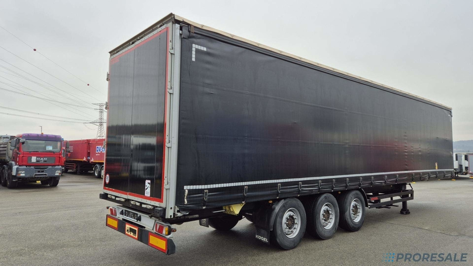 KÖGEL SN 24 CARGO - nové brzdy - Тентованный полуприцеп: фото 3 KÖGEL SN 24 CARGO - nové brzdy - Тентованный полуприцеп: фото 3