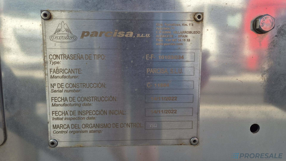 Полуприцеп-цистерна OSTATNÍ SEKA SPSTT/11C/38A1 - Potravinářská cisterna výpustná 31 m3 - 3 komory: фото 11 Полуприцеп-цистерна OSTATNÍ SEKA SPSTT/11C/38A1 - Potravinářská cisterna výpustná 31 m3 - 3 komory: фото 11