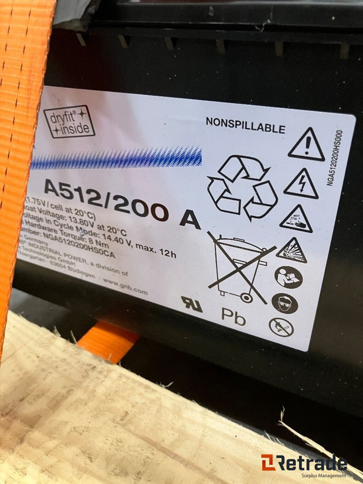 2 stk batterier - Аккумулятор для Строительной техники: фото 3 2 stk batterier - Аккумулятор для Строительной техники: фото 3