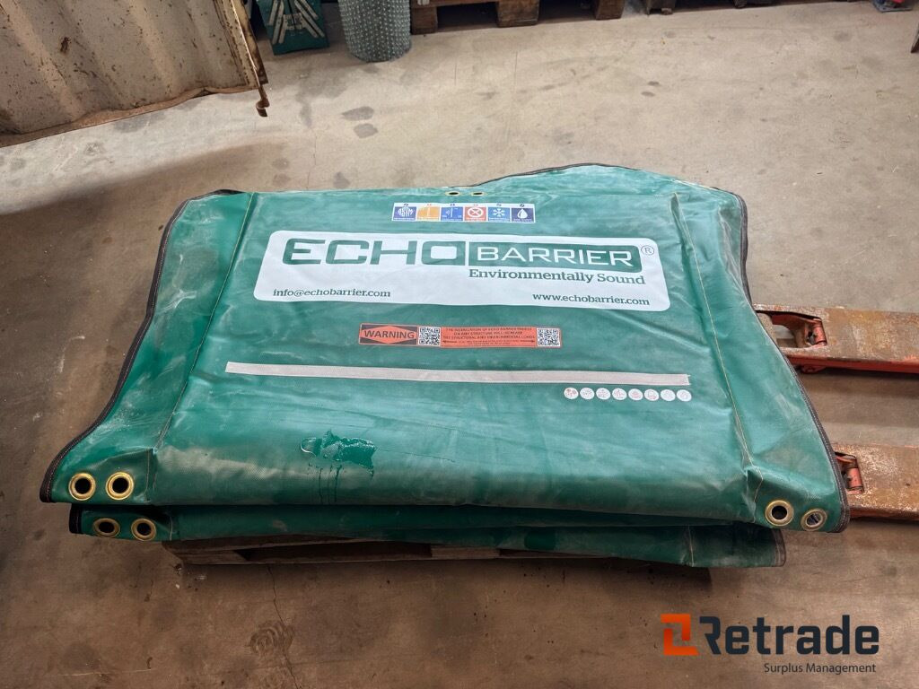 Bullermattor akustiska barriärer Echo Barrier 15 st, en hel pall - Инструмент/ Оборудование: фото 5 Bullermattor akustiska barriärer Echo Barrier 15 st, en hel pall - Инструмент/ Оборудование: фото 5