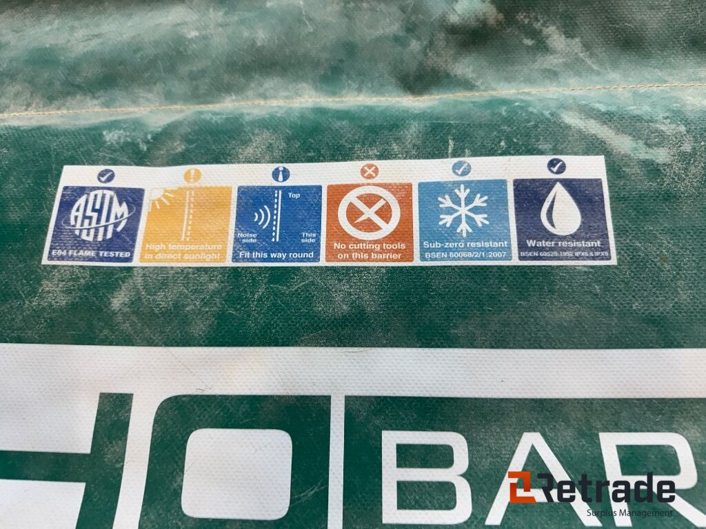 Bullermattor akustiska barriärer Echo Barrier 15 st, en hel pall - Инструмент/ Оборудование: фото 3 Bullermattor akustiska barriärer Echo Barrier 15 st, en hel pall - Инструмент/ Оборудование: фото 3