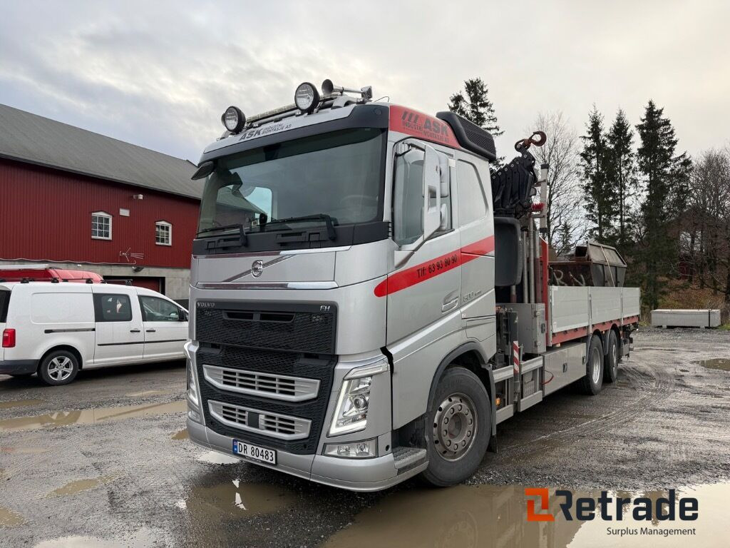 Kranbil Volvo FH500 6x2 - Грузовик бортовой/ Платформа, Автоманипулятор: фото 1 Kranbil Volvo FH500 6x2 - Грузовик бортовой/ Платформа, Автоманипулятор: фото 1