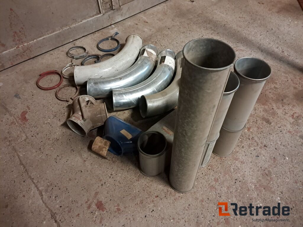 Lot med rør til Korntransport Kongskilde Ø160mm - Послеуборочное оборудование: фото 4 Lot med rør til Korntransport Kongskilde Ø160mm - Послеуборочное оборудование: фото 4