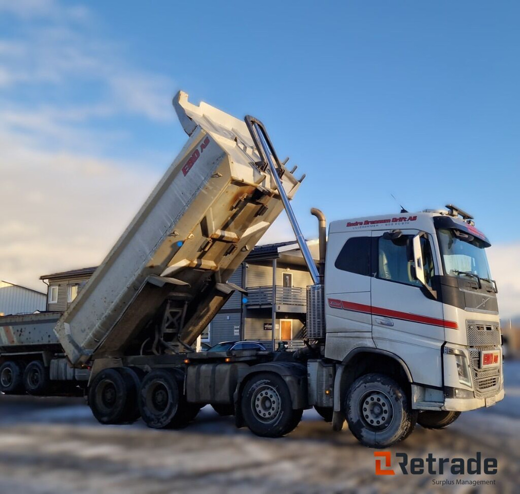 Robust og klar tippbil – Volvo FH16 650 8x4 med tipp og hengeropplegg - Самосвал: фото 3 Robust og klar tippbil – Volvo FH16 650 8x4 med tipp og hengeropplegg - Самосвал: фото 3