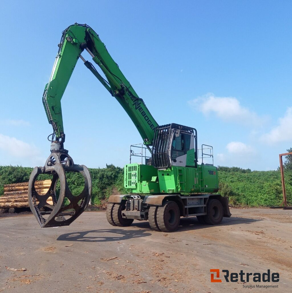 Sennebogen 735 E Hjullæsser. - Перегружатель: фото 1 Sennebogen 735 E Hjullæsser. - Перегружатель: фото 1