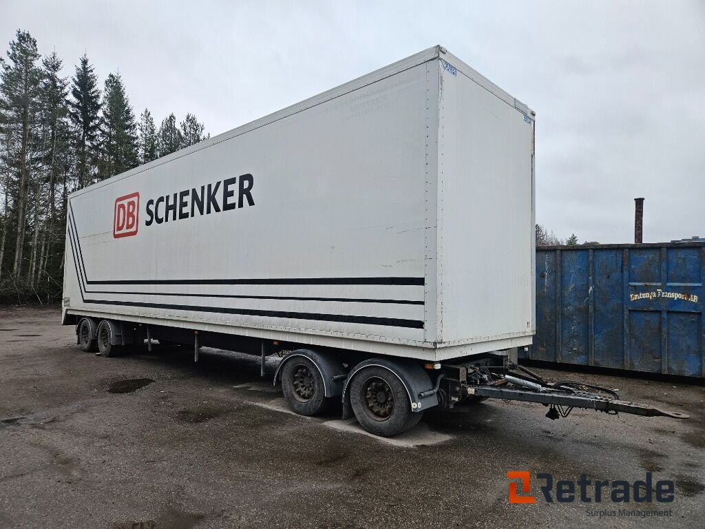 Skåpsläp Kaupe 4 utpe125 - Прицеп-фургон: фото 1 Skåpsläp Kaupe 4 utpe125 - Прицеп-фургон: фото 1