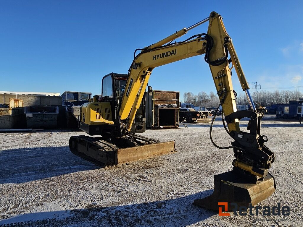 Grävmaskin Hyundai R55-7A Engcon tiltrotator - Строительная техника: фото 3 Grävmaskin Hyundai R55-7A Engcon tiltrotator - Строительная техника: фото 3