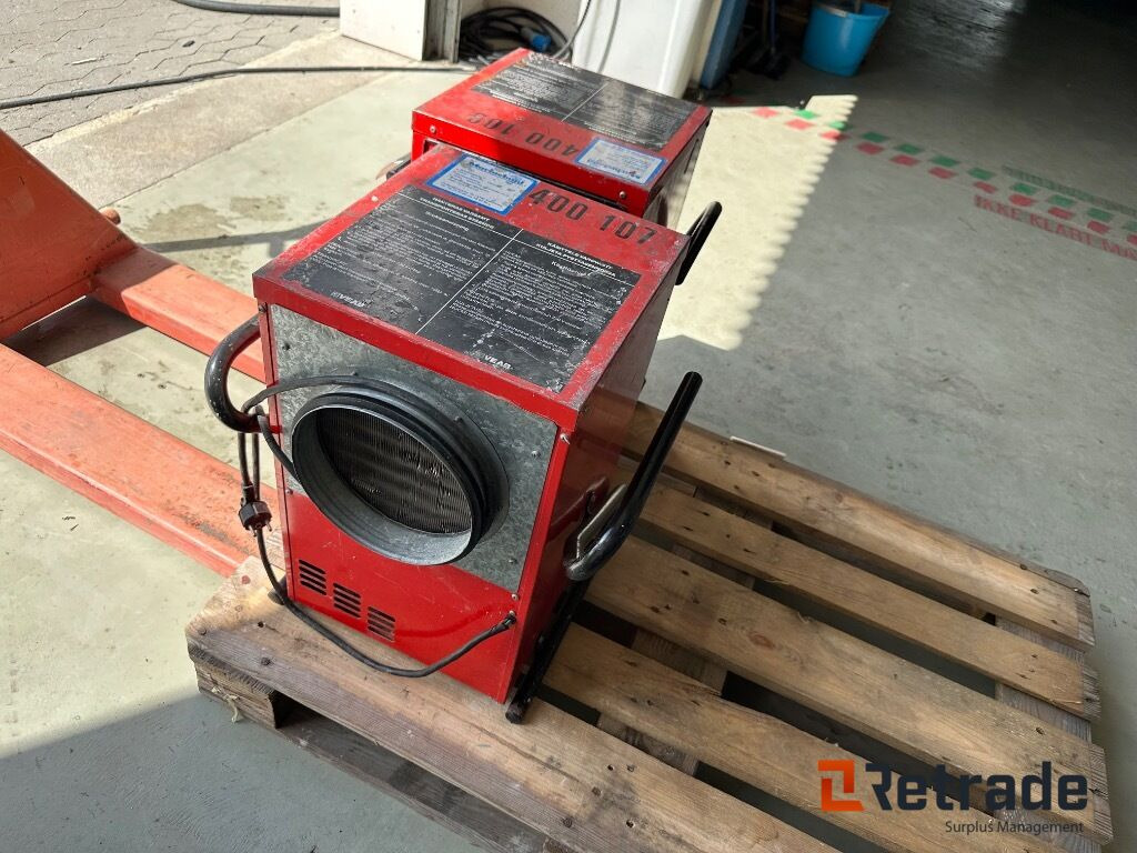 VEAB LAF40 2 stk Varme blæser - Тепловая пушка: фото 4 VEAB LAF40 2 stk Varme blæser - Тепловая пушка: фото 4