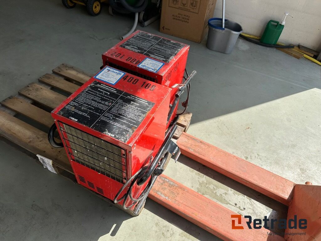 VEAB LAF40 2 stk Varme blæser - Тепловая пушка: фото 3 VEAB LAF40 2 stk Varme blæser - Тепловая пушка: фото 3