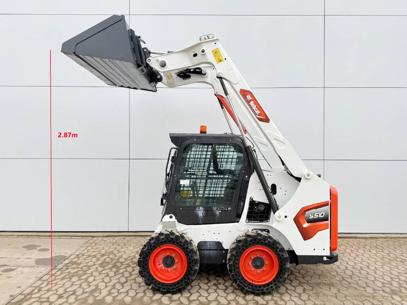 Мини-погрузчик с бортовым поворотом Bobcat S510 - New / Unused / Closed Cabine / AC: фото 18