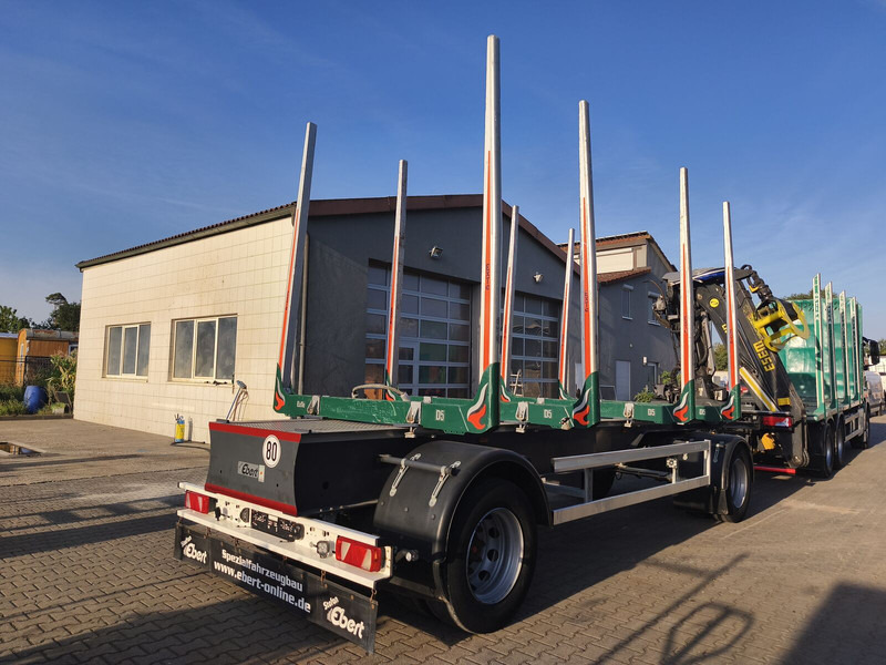 Ebert KHA 18 Exte Holztransporter - Прицеп лесовоз: фото 3 Ebert KHA 18 Exte Holztransporter - Прицеп лесовоз: фото 3