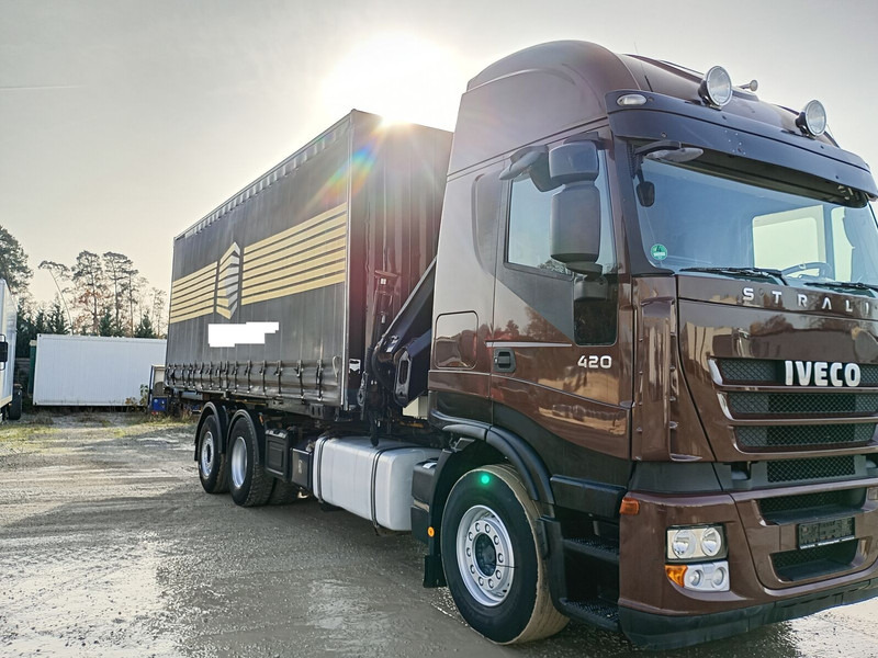 Iveco BDF AS260S42Y/ FS 6X2 AHK (9) - Тентованный грузовик, Автоманипулятор: фото 1 Iveco BDF AS260S42Y/ FS 6X2 AHK (9) - Тентованный грузовик, Автоманипулятор: фото 1