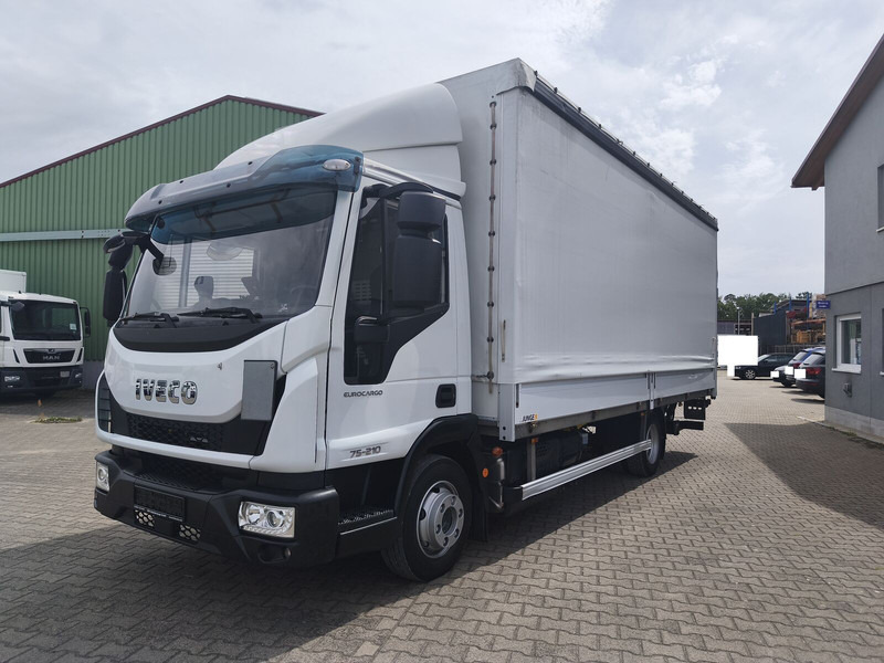 Тентованный грузовик Iveco Eurocargo 75-210 Plane 3-Sitzer 4x2 Euro 6 LBW (20): фото 1
