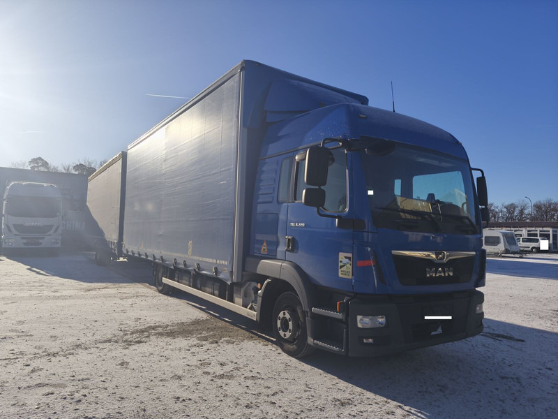 MAN TGL 8.220 Jumbo Gardine 4x2 Euro 6 AHK (36) - Тентованный грузовик: фото 2 MAN TGL 8.220 Jumbo Gardine 4x2 Euro 6 AHK (36) - Тентованный грузовик: фото 2