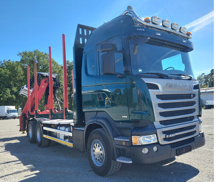 Scania R490 6x4 Euro 6 Kurzholz Palfinger AHK (2) - Лесовоз, Автоманипулятор: фото 5 Scania R490 6x4 Euro 6 Kurzholz Palfinger AHK (2) - Лесовоз, Автоманипулятор: фото 5