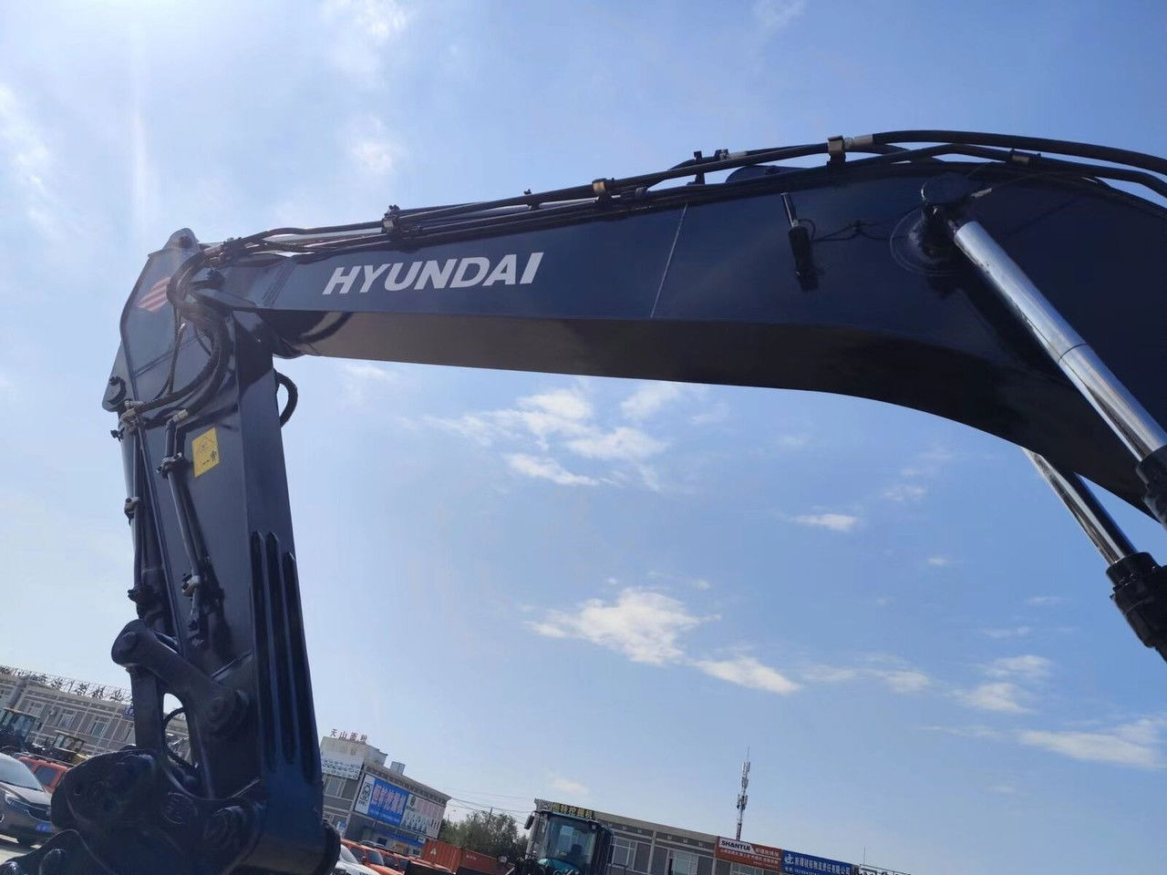 Колёсный экскаватор Hyundai R210-7: фото 9