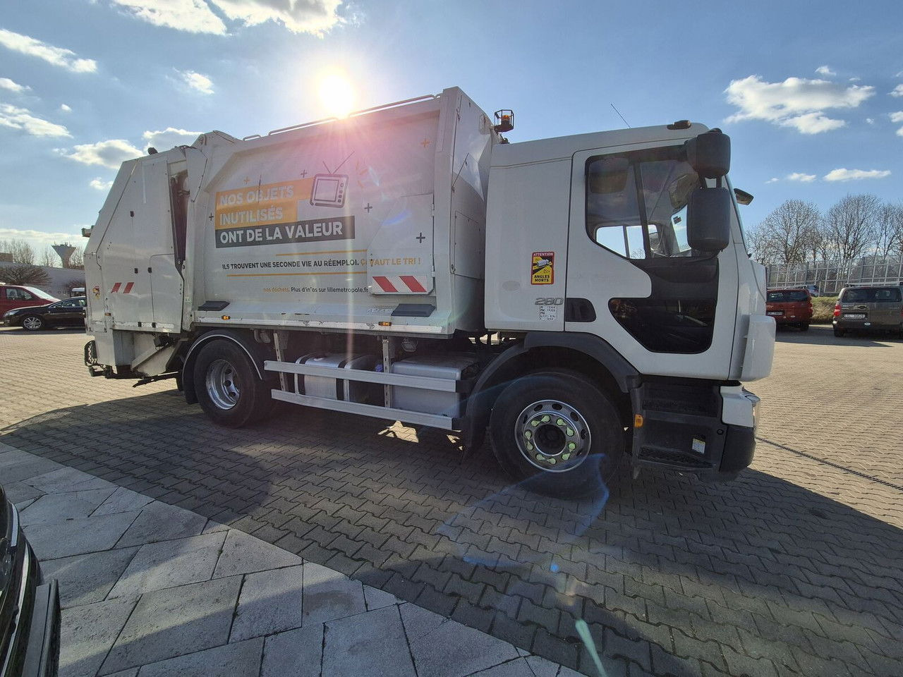 Мусоровоз VOLVO Volvo FE 280 13M3 / Geesinknorba / Euro 6 / 3 Seats: фото 6