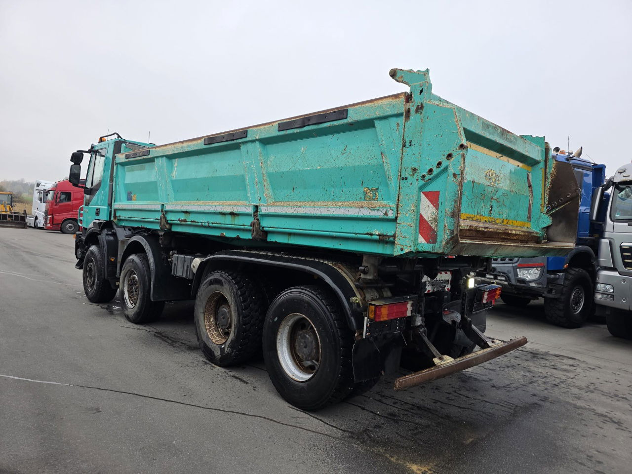 Самосвал Iveco Trakker AD340T45 8x4 bordmatic tipper - retarder: фото 9