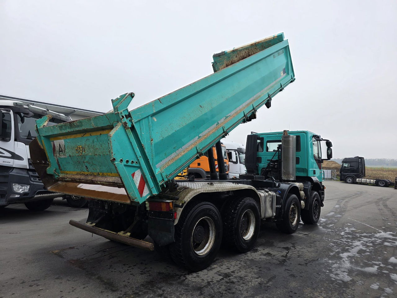 Самосвал Iveco Trakker AD340T45 8x4 bordmatic tipper - retarder: фото 14