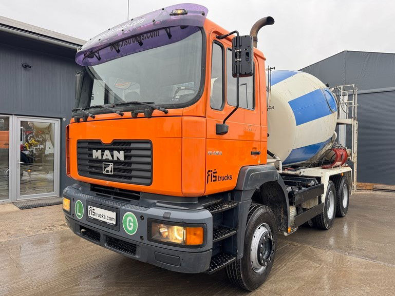 MAN 27.414 FE 410A 6x4 stetter - 7m3 - euro 3 - Автобетоносмеситель: фото 1 MAN 27.414 FE 410A 6x4 stetter - 7m3 - euro 3 - Автобетоносмеситель: фото 1