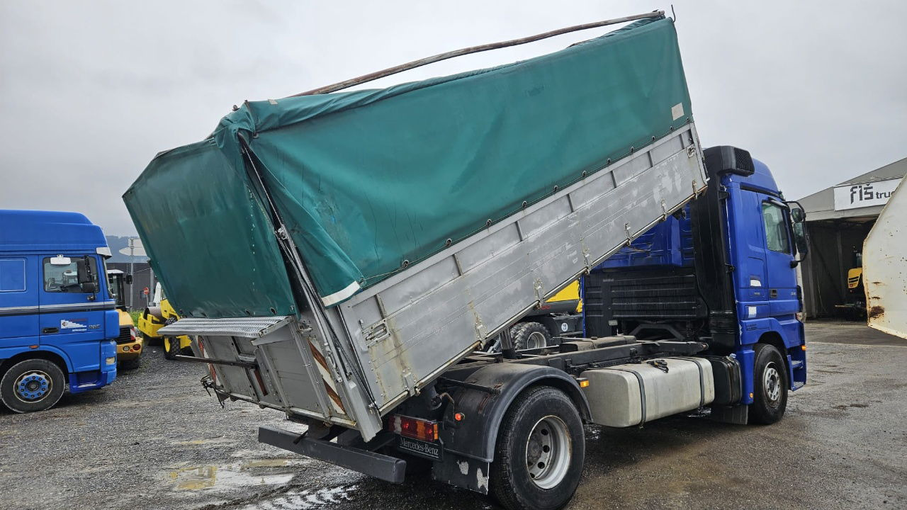 Mercedes-Benz Actros 1841 L 4x2 tipper - tarpaulin - euro 5 - Самосвал: фото 3 Mercedes-Benz Actros 1841 L 4x2 tipper - tarpaulin - euro 5 - Самосвал: фото 3
