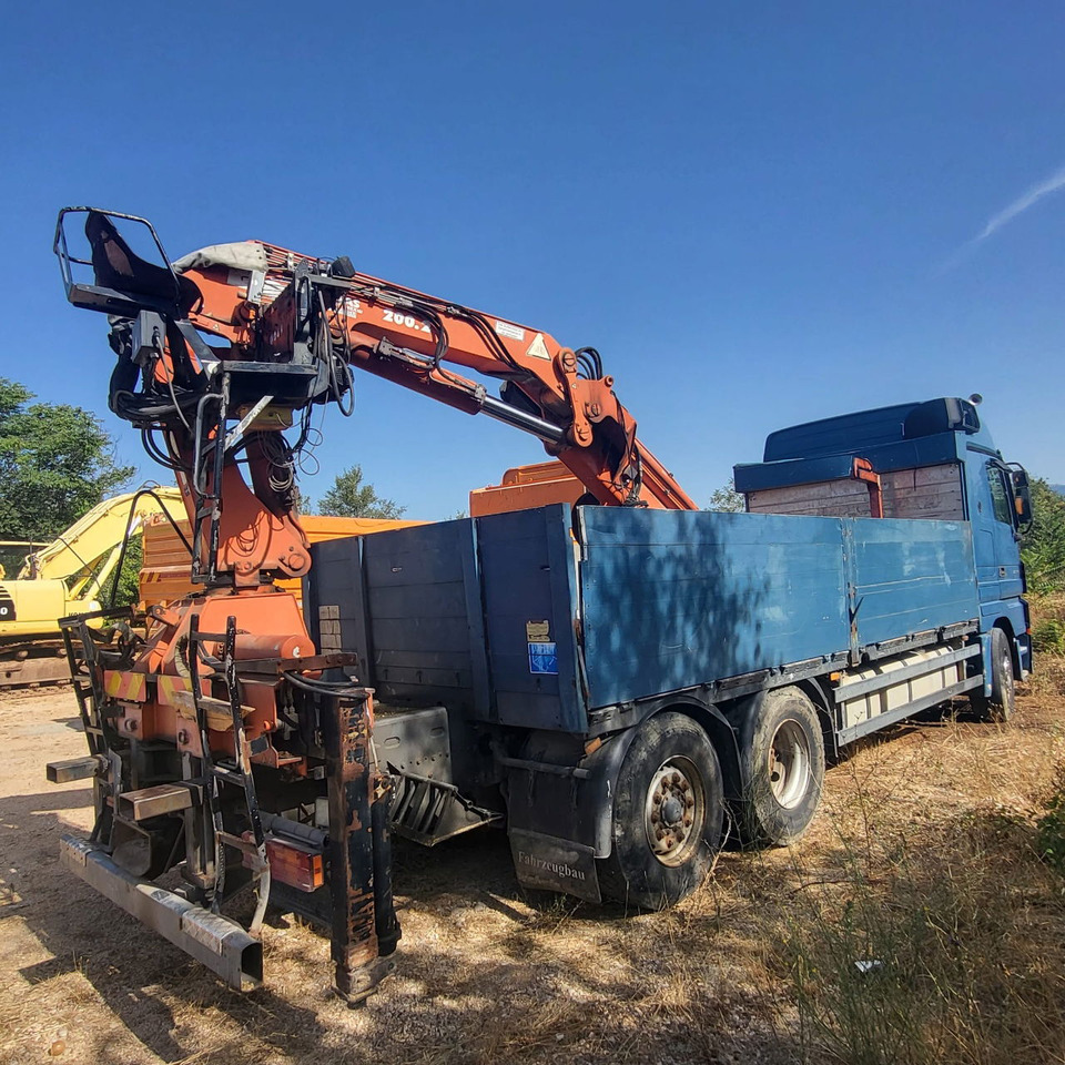 Mercedes-Benz Actros 2546 L 6x2 stake body - crane Atlas 200.2 - Грузовик бортовой/ Платформа, Автоманипулятор: фото 3 Mercedes-Benz Actros 2546 L 6x2 stake body - crane Atlas 200.2 - Грузовик бортовой/ Платформа, Автоманипулятор: фото 3