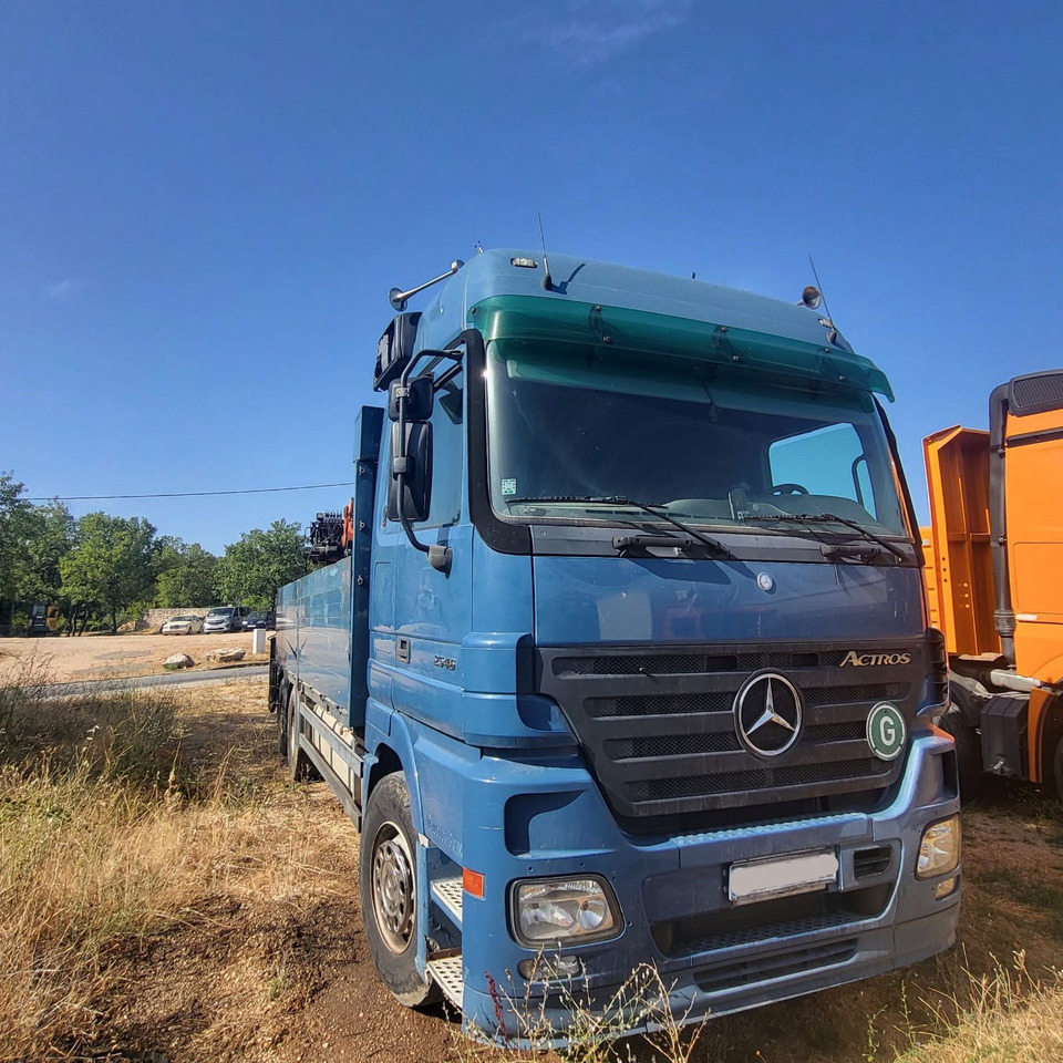 Mercedes-Benz Actros 2546 L 6x2 stake body - crane Atlas 200.2 - Грузовик бортовой/ Платформа, Автоманипулятор: фото 2 Mercedes-Benz Actros 2546 L 6x2 stake body - crane Atlas 200.2 - Грузовик бортовой/ Платформа, Автоманипулятор: фото 2