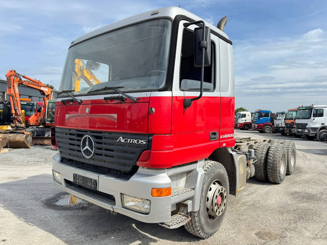 Mercedes-Benz Actros 2631 6x4 chassis - spring - Грузовик-шасси: фото 1 Mercedes-Benz Actros 2631 6x4 chassis - spring - Грузовик-шасси: фото 1