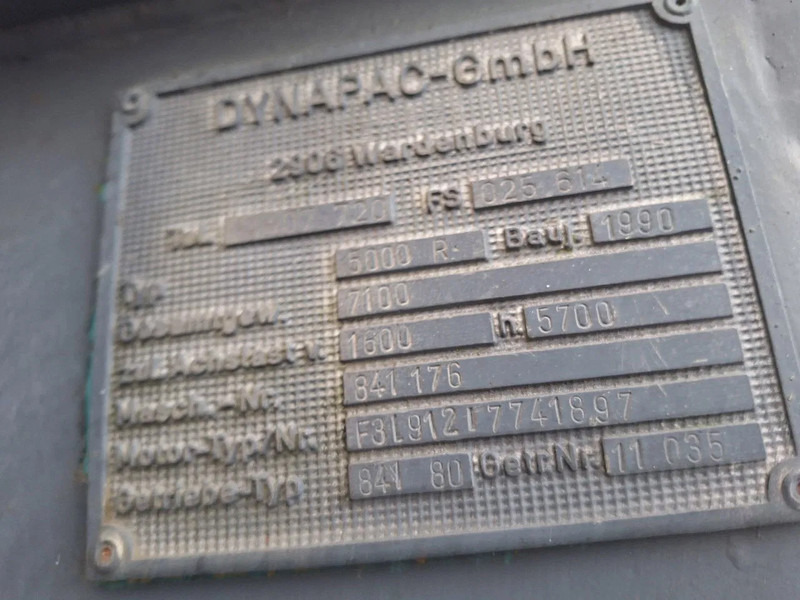 Dynapac 5000R - Асфальтоукладочная техника: фото 5 Dynapac 5000R - Асфальтоукладочная техника: фото 5