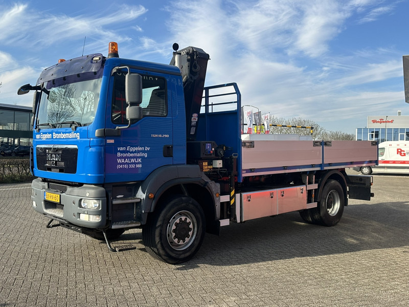 Автоманипулятор MAN TGM 18-290 4x4 Kraan met Open laadbak HMF Kraan 13 T: фото 12