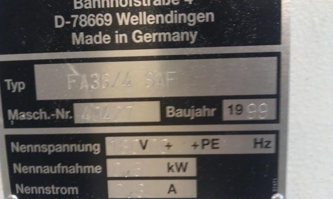 GUK FA 36-4 SAF buckle plate folding machine for small folds - Фальцовщик: фото 4 GUK FA 36-4 SAF buckle plate folding machine for small folds - Фальцовщик: фото 4