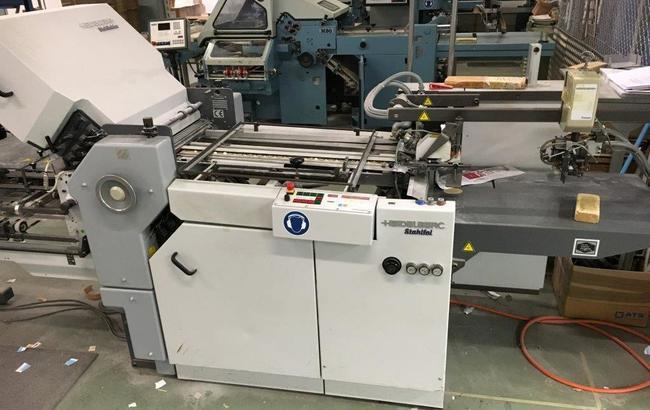 Heidelberg / Stahl Ti 52-6-KBK-Fi-SAK 56 buckle plate folding machine - Печатное оборудование: фото 2 Heidelberg / Stahl Ti 52-6-KBK-Fi-SAK 56 buckle plate folding machine - Печатное оборудование: фото 2