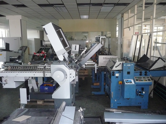 Heidelberg Stahlfolder PFH-82 pallet feeder with SSP-82 slitter shaft station - Фальцовщик: фото 1 Heidelberg Stahlfolder PFH-82 pallet feeder with SSP-82 slitter shaft station - Фальцовщик: фото 1