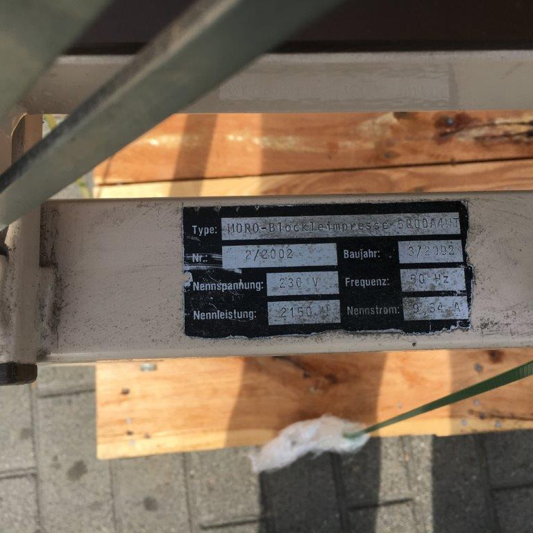 Müro 2000 A 4 WT block gluing press - Переплетная машина: фото 2 Müro 2000 A 4 WT block gluing press - Переплетная машина: фото 2