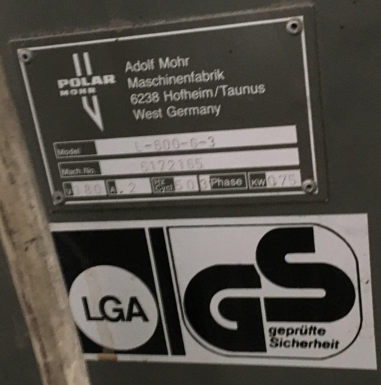 Pilelifter Polar Mohr L 600-G-3 with adjustable Forks - Печатное оборудование: фото 2 Pilelifter Polar Mohr L 600-G-3 with adjustable Forks - Печатное оборудование: фото 2