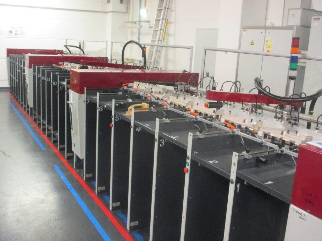 Setmaster 22 Stations A 3 Oversize Belt Transport System Gathering Machine - Печатное оборудование: фото 1 Setmaster 22 Stations A 3 Oversize Belt Transport System Gathering Machine - Печатное оборудование: фото 1