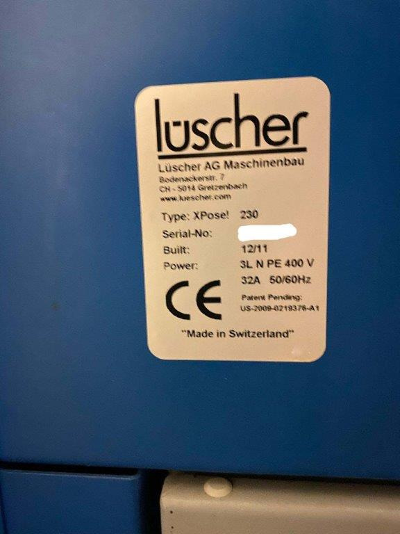 Eight up indrum thermal CtP-system Lüscher Xpose 230 TH with Tiff Spooler - Печатное оборудование: фото 5 Eight up indrum thermal CtP-system Lüscher Xpose 230 TH with Tiff Spooler - Печатное оборудование: фото 5