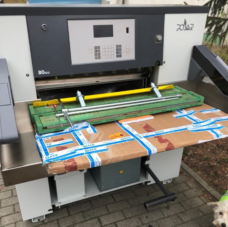Guillotine, stack cutter or paper cutter Polar Eco 80 - Бумагорезательная машина: фото 2 Guillotine, stack cutter or paper cutter Polar Eco 80 - Бумагорезательная машина: фото 2