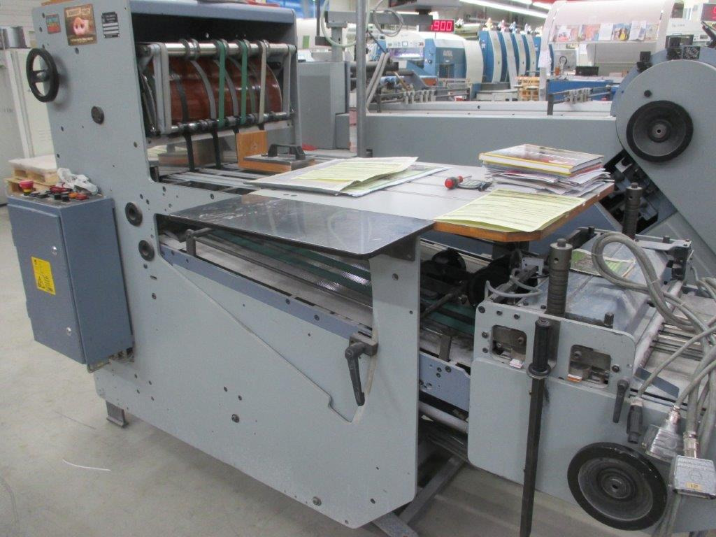 Pocket folding machine Stahl TC 78-6-4-4-FCC and SBP 66.2 - Фальцовщик: фото 2 Pocket folding machine Stahl TC 78-6-4-4-FCC and SBP 66.2 - Фальцовщик: фото 2