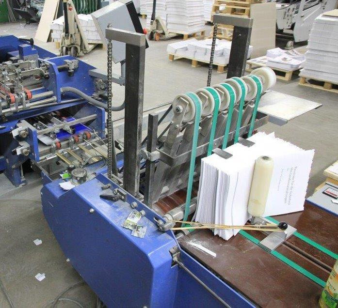 Standing vertically delivery with pres rollers MBO SAP 46 L - Фальцовщик: фото 4 Standing vertically delivery with pres rollers MBO SAP 46 L - Фальцовщик: фото 4