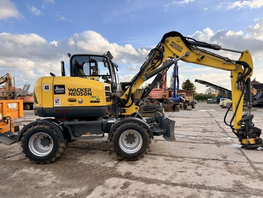 Wacker Neuson EW100  - Колёсный экскаватор: фото 1 Wacker Neuson EW100  - Колёсный экскаватор: фото 1