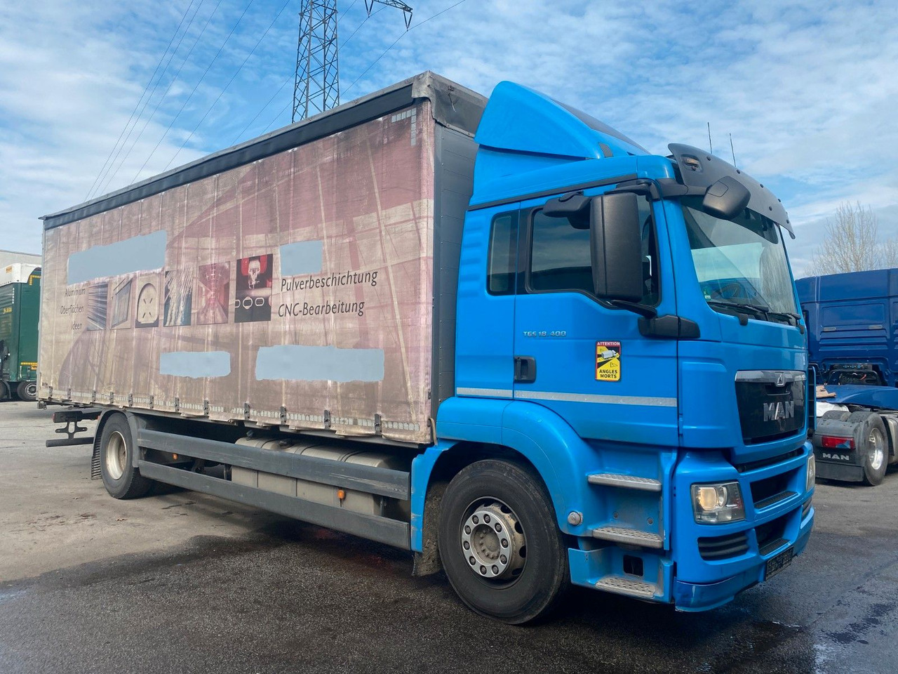 MAN 18.400 8m Lang/10t Nutzlast/2 Stück MAN 18.400 kein 18.440 2 x - Тентованный грузовик: фото 3 MAN 18.400 8m Lang/10t Nutzlast/2 Stück MAN 18.400 kein 18.440 2 x - Тентованный грузовик: фото 3