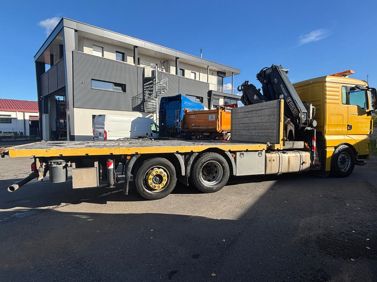 MAN TGX 26.440 FASSI F450XP Containeraufn./Lenkachse - Автоманипулятор: фото 2 MAN TGX 26.440 FASSI F450XP Containeraufn./Lenkachse - Автоманипулятор: фото 2