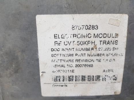 New Holland T7040 Puma Transmission Control Ecu 87570283, 84225066, 84479299 - Блок управления: фото 2 New Holland T7040 Puma Transmission Control Ecu 87570283, 84225066, 84479299 - Блок управления: фото 2