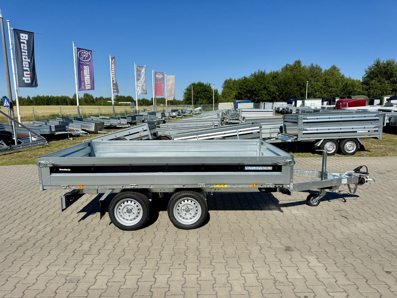 BRENDERUP BT4310STB2700 + najazdy ALU | 308 x 168 cm | 2700kg - Самосвальный прицеп: фото 5 BRENDERUP BT4310STB2700 + najazdy ALU | 308 x 168 cm | 2700kg - Самосвальный прицеп: фото 5