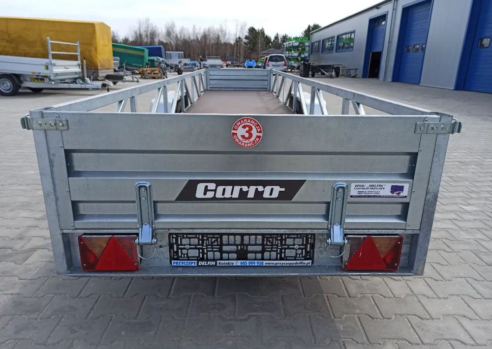 CARRO dłużyca ramowa 612x123 cm, 750 kg - Прицеп бортовой/ Платформа: фото 2 CARRO dłużyca ramowa 612x123 cm, 750 kg - Прицеп бортовой/ Платформа: фото 2