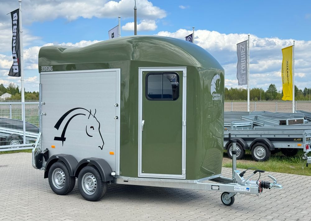 Cheval Liberte Gold Orgin Alu + siodlarnia , do przewozu 2 koni , 2000 kg - Прицеп-коневоз: фото 1 Cheval Liberte Gold Orgin Alu + siodlarnia , do przewozu 2 koni , 2000 kg - Прицеп-коневоз: фото 1