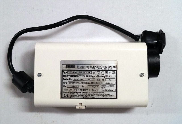 Аккумулятор для Погрузочно-разгрузочной техники IEB 90587858 | IEB charger EFG 230 G 24/12 B65-FP02 WR 24V12,6A 220V 50/60Hz fro: фото 1